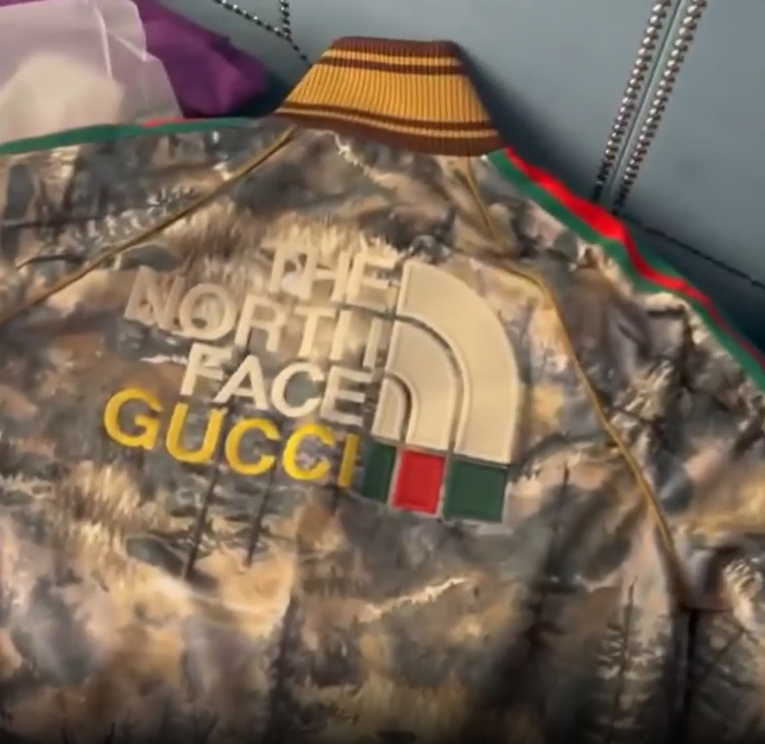 【国内 11/20、1/19 発売】2021/2022年 グッチ × ノースフェイス コラボレーション (GUCCI THE NORTH FACE 2021 2022)