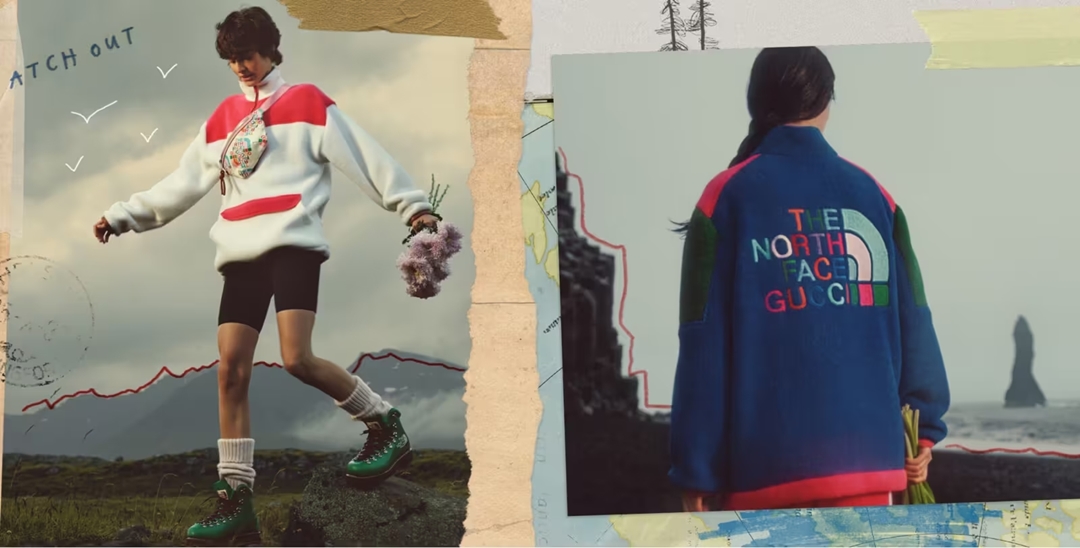 【国内 11/20、1/19 発売】2021/2022年 グッチ × ノースフェイス コラボレーション (GUCCI THE NORTH FACE 2021 2022)