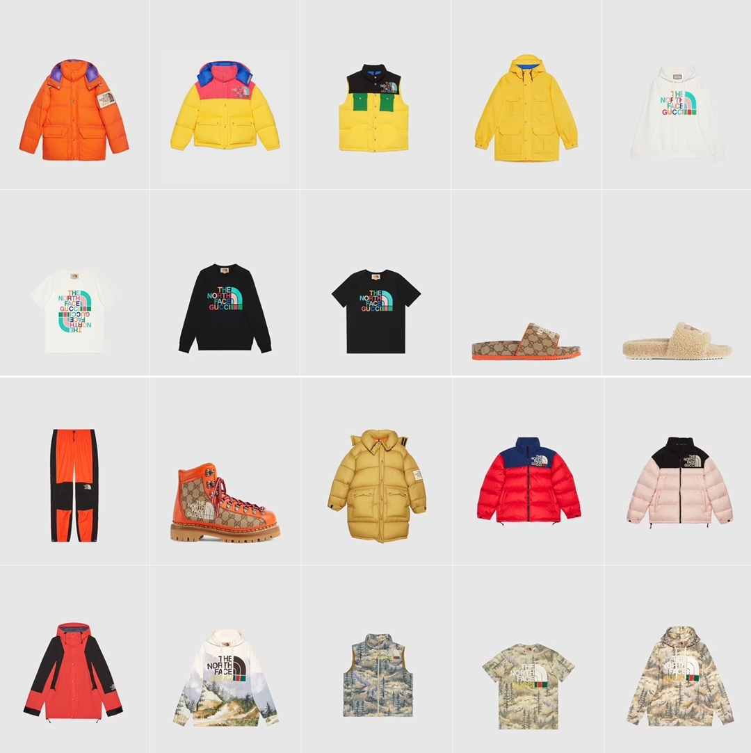 【国内 11/20、1/19 発売】2021/2022年 グッチ × ノースフェイス コラボレーション (GUCCI THE NORTH FACE 2021 2022)