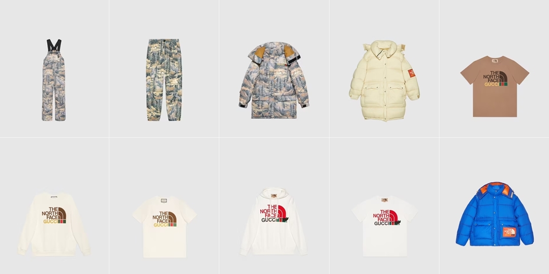 【国内 11/20、1/19 発売】2021/2022年 グッチ × ノースフェイス コラボレーション (GUCCI THE NORTH FACE 2021 2022)