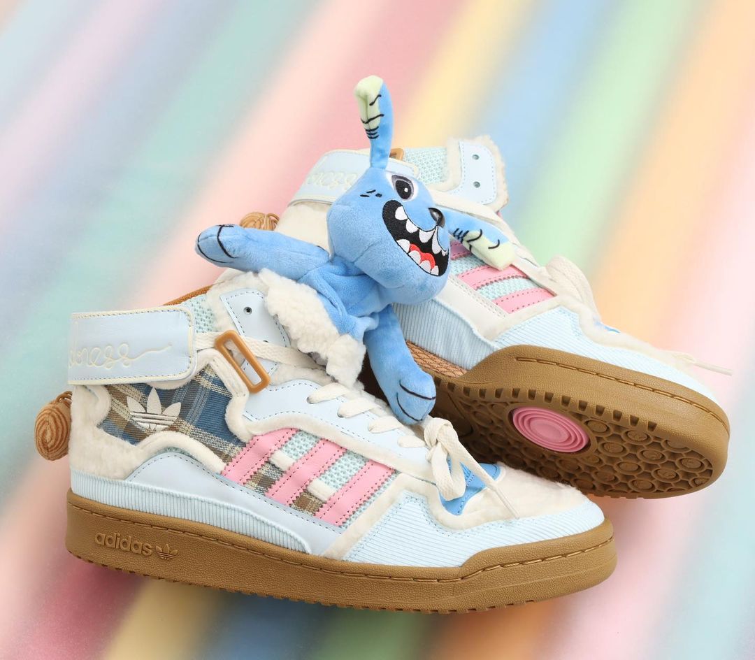 adidas Originals × Melting Sadness FORUM EXHIBIT MID “Karoro/Babo” (アディダス オリジナルス ミルティング マッドネス フォーラム ミッド) [GW8790/GW8921]