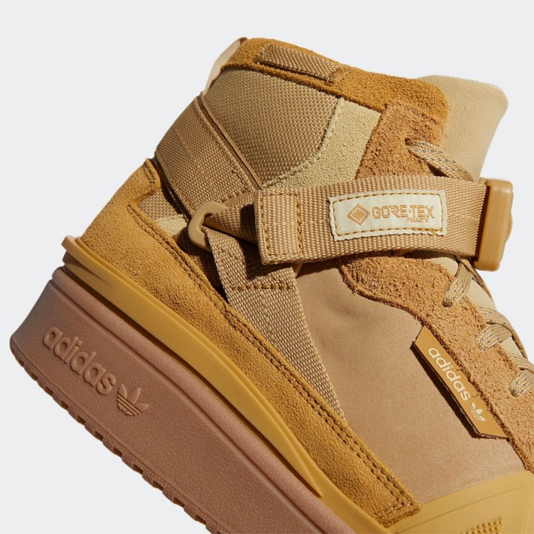 【国内 12/2 発売】adidas Originals FORUM HI “GORE-TEX/Wheat” (アディダス オリジナルス フォーラム ハイ “ゴアテックス/ウィート”) [GY5722]