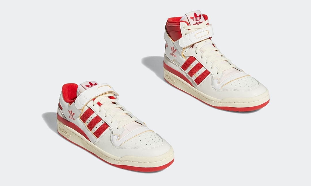 2021年 ホリデー発売予定！adidas Originals FORUM LOW/HIGH "Christmas/Candy Cane/White" (アディダス オリジナルス フォーラム ロー/ハイ "クリスマス/キャンディケイン/ホワイト") [GY6972/GY6981]