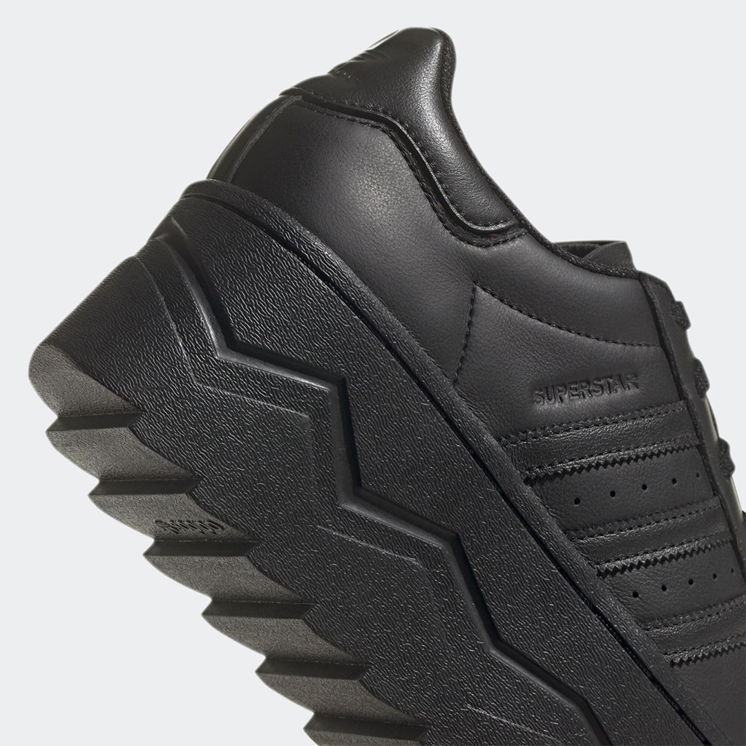 2021年 発売予定！アディダス オリジナルス スーパースター プラットフォーム “トリプルブラック” (adidas Originals SUPERSTAR PLATFORM “Triple Black”) [GZ9126]