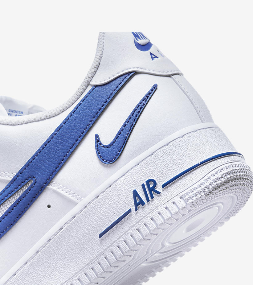 【リーク】ナイキ エア フォース 1 07 ロー FM “ホワイト/ゲームロイヤル” (NIKE AIR FORCE 1 07 FM “White/Game Royal”) [DR0143-100]