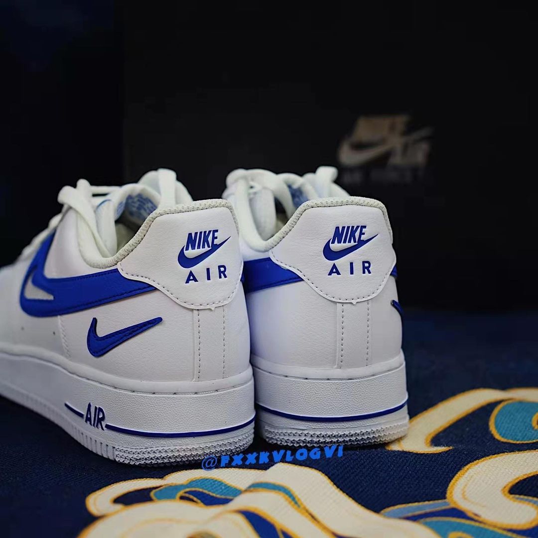 【リーク】ナイキ エア フォース 1 07 ロー FM “ホワイト/ゲームロイヤル” (NIKE AIR FORCE 1 07 FM “White/Game Royal”) [DR0143-100]