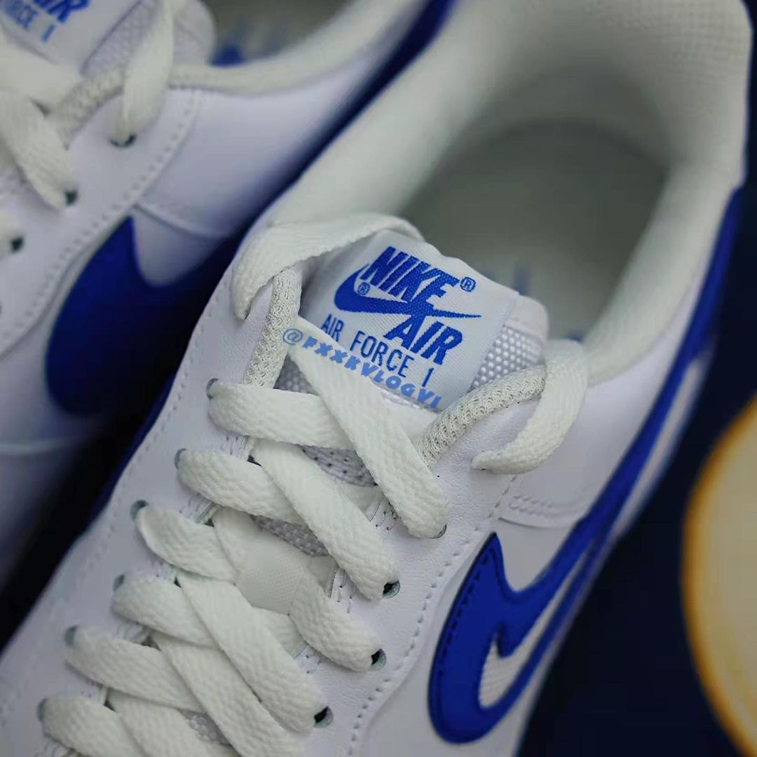 【リーク】ナイキ エア フォース 1 07 ロー FM “ホワイト/ゲームロイヤル” (NIKE AIR FORCE 1 07 FM “White/Game Royal”) [DR0143-100]