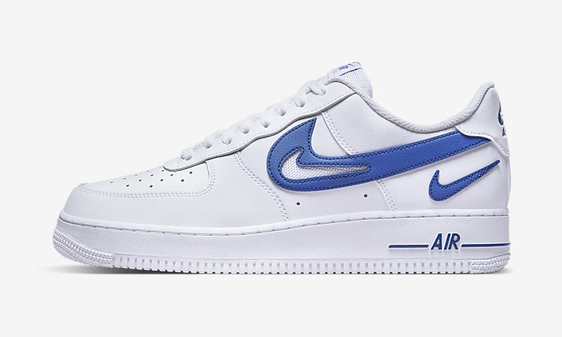 【リーク】ナイキ エア フォース 1 07 ロー FM “ホワイト/ゲームロイヤル” (NIKE AIR FORCE 1 07 FM “White/Game Royal”) [DR0143-100]