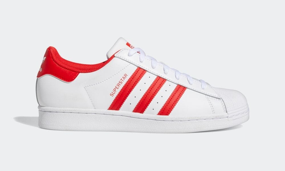 11/18 発売！adidas Originals SUPERSTAR “White/Vivid Red” (アディダス オリジナルス スーパースター “ホワイト/ビビッドレッド”) [GZ3741]