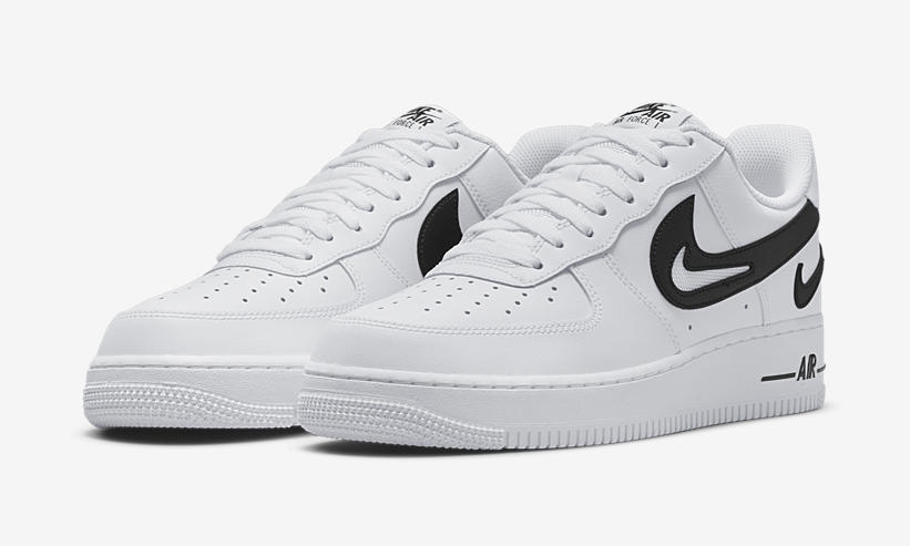 ナイキ エア フォース 1 07 ロー FM “ホワイト/ブラック” (NIKE AIR FORCE 1 07 FM “White/Black”) [DR0143-101]