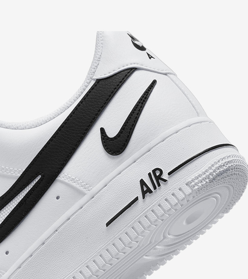 ナイキ エア フォース 1 07 ロー FM “ホワイト/ブラック” (NIKE AIR FORCE 1 07 FM “White/Black”) [DR0143-101]