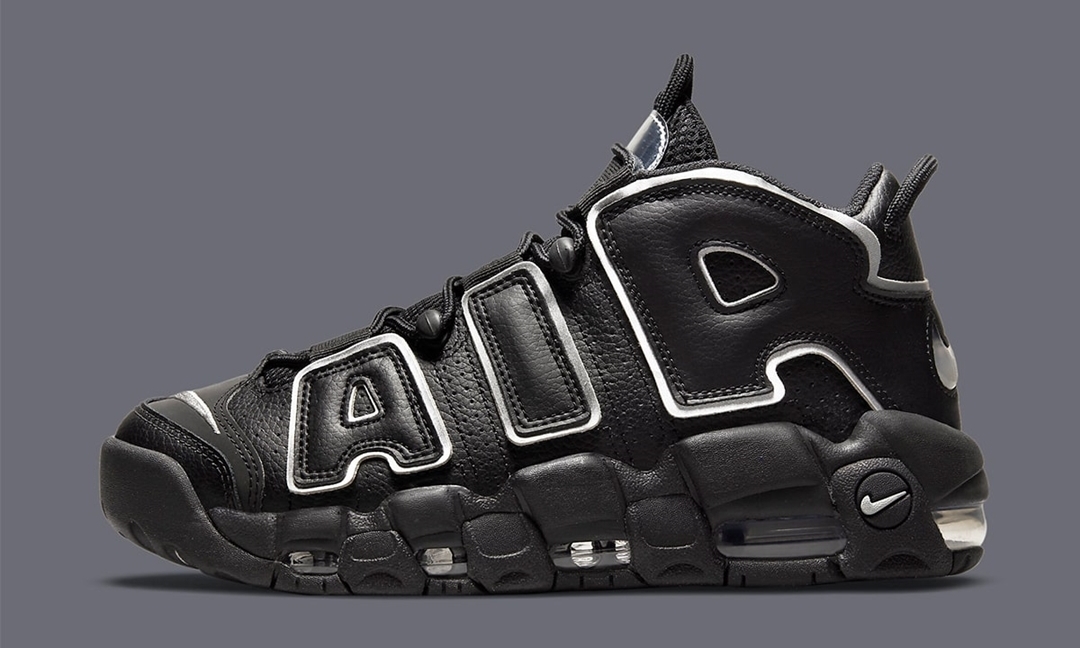 2021年 発売予定！ナイキ エア モア アップテンポ “ブラック/シルバー” (NIKE AIR MORE UPTEMPO “Black/Silver”)