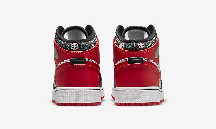 【国内 12/1 発売】ナイキ GS エア ジョーダン 1 ミッド “クリスマスセーター” (NIKE GS AIR JORDAN 1 MID “Christmas Sweater”) [DM1208-150]