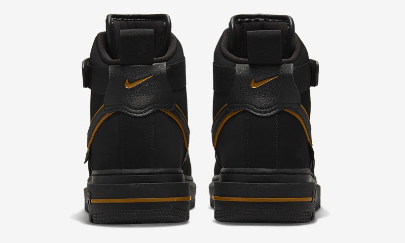 2021年 発売予定！ナイキ エア フォース 1 ブーツ “コーデュラ/ブラック/メタリックゴールド” (NIKE AIR FORCE 1 BOOT “CORDURA/Black/University Gold”) [DO6702-001]