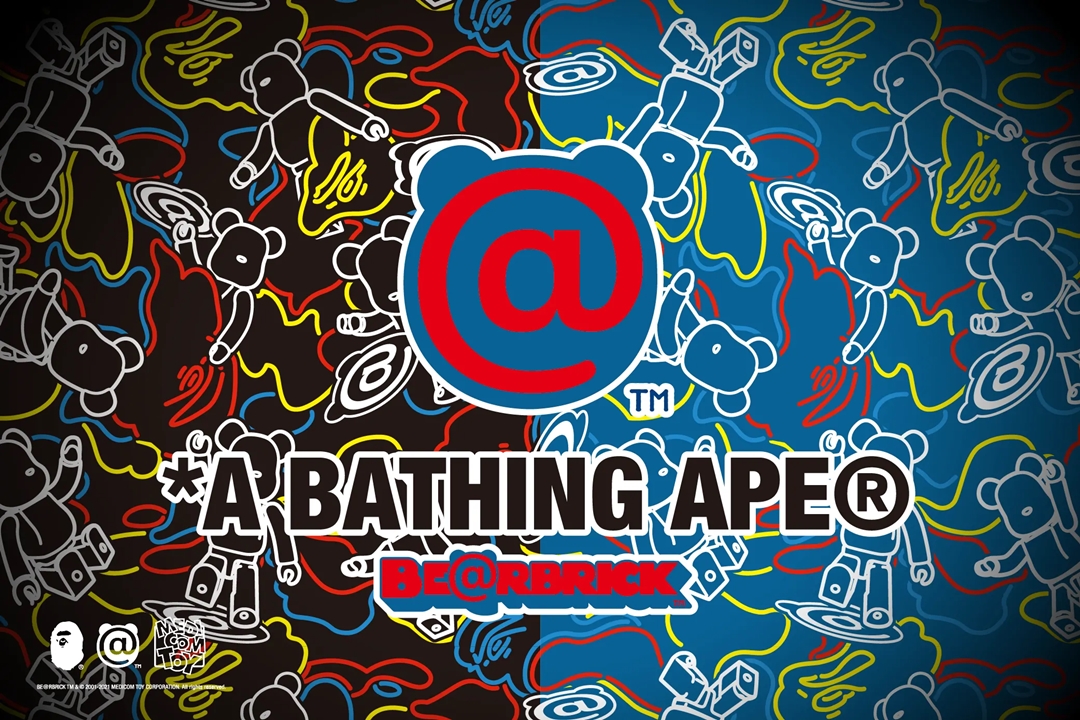 11/20 発売！両者のシグネチャーをふんだんにあしらった A BATHING APE x BE@RBRICK COLLECTION (ア ベイシング エイプ ベアブリック)