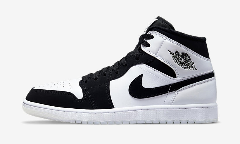 【国内 2/8 発売予定】ナイキ エア ジョーダン 1 ミッド “ダイアモンド/ブラック/ホワイト” (NIKE AIR JORDAN 1 MID “Diamond/Black/White”) [DH6933-100]