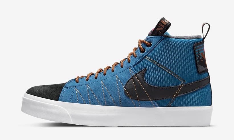 2021年 発売予定！ナイキ SB ズーム ブレーザー ミッド プレミアム “ブルー/ブラック” (NIKE SB ZOOM BLAZER MID PREMIUM “Acclimate Pack/Blue/Black”) [DC8903-400]