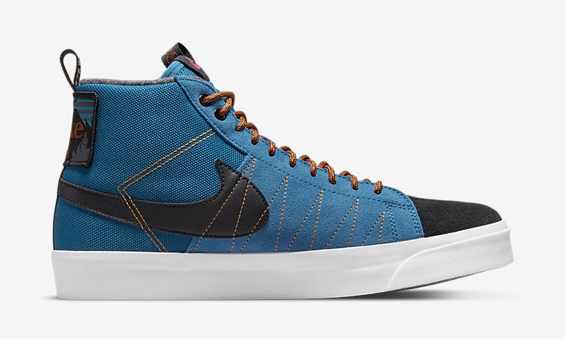 2021年 発売予定！ナイキ SB ズーム ブレーザー ミッド プレミアム “ブルー/ブラック” (NIKE SB ZOOM BLAZER MID PREMIUM “Acclimate Pack/Blue/Black”) [DC8903-400]