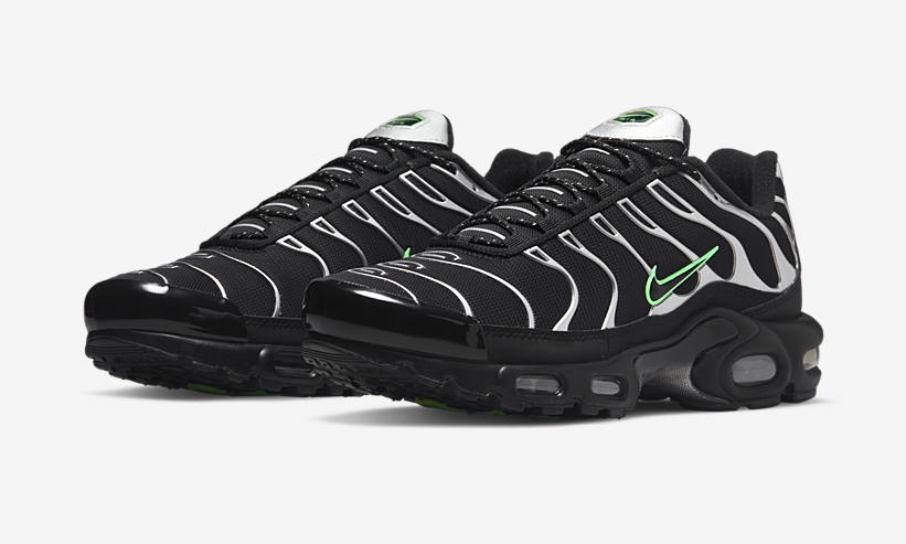 2021年 発売予定！ナイキ エア マックス プラス “ブラック/シルバー/ネオングリーン” (NIKE AIR MAX PLUS “Black/Silver/Neon Green”) [DR0139-001]