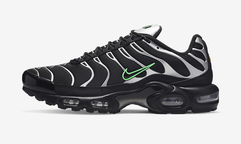 2021年 発売予定！ナイキ エア マックス プラス “ブラック/シルバー/ネオングリーン” (NIKE AIR MAX PLUS “Black/Silver/Neon Green”) [DR0139-001]