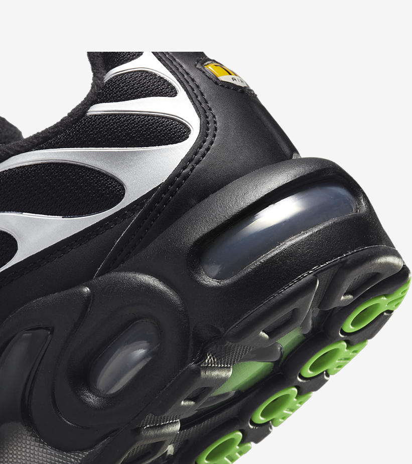 2021年 発売予定！ナイキ エア マックス プラス “ブラック/シルバー/ネオングリーン” (NIKE AIR MAX PLUS “Black/Silver/Neon Green”) [DR0139-001]