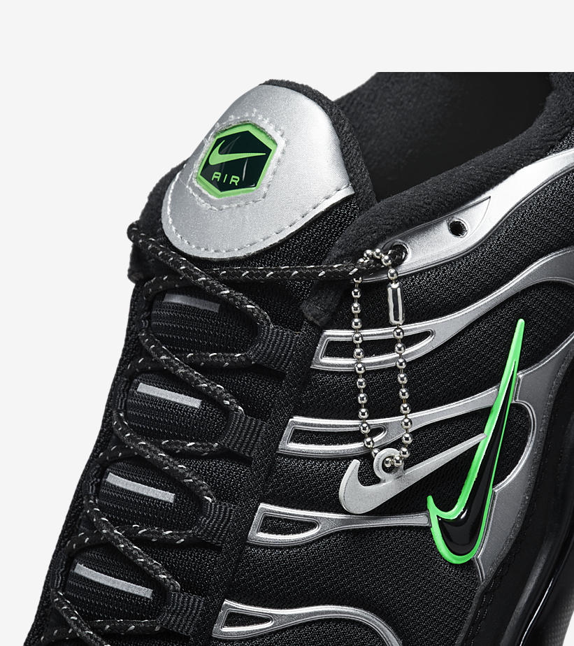 2021年 発売予定！ナイキ エア マックス プラス “ブラック/シルバー/ネオングリーン” (NIKE AIR MAX PLUS “Black/Silver/Neon Green”) [DR0139-001]