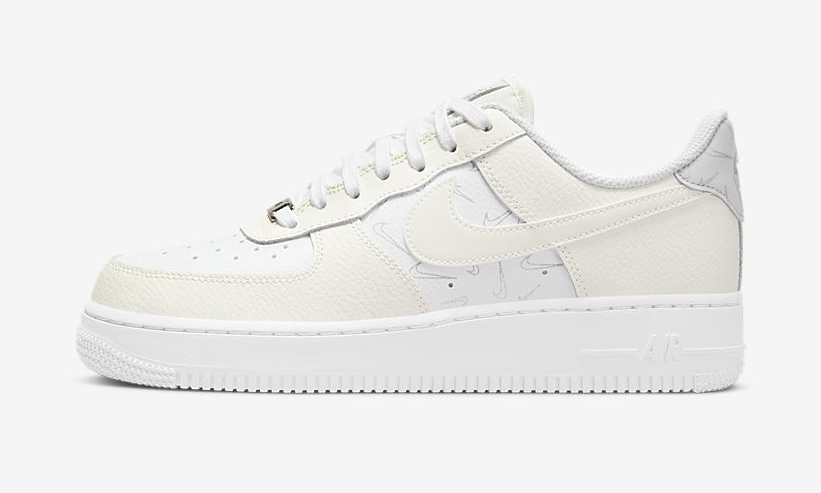 2021/22年 発売予定！ナイキ エア フォース 1 ロー “リフレクトミニスウッシュ/ホワイト” (NIKE AIR FORCE 1 LOW “Reflect Mini Swoosh/White”) [DR7857-100]