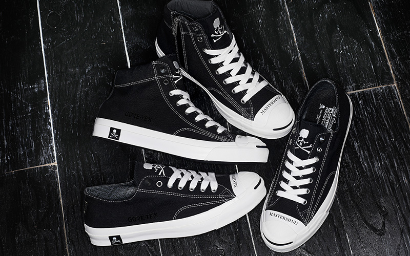 11/30 発売！mastermind JAPAN × CONVERSE JACK PURCELL GORE-TEX RH LO/MID (コンバース ジャックパーセル ゴアテックス マスターマインド ジャパン)