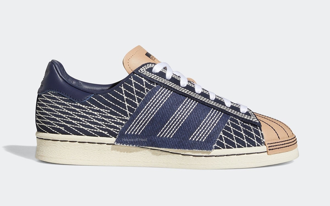 【国内 2/17 発売】adidas Originals SUPERSTAR 82 “Sashiko” (アディダス オリジナルス スーパースター 82 “刺し子/サシコ”) [GW3204]