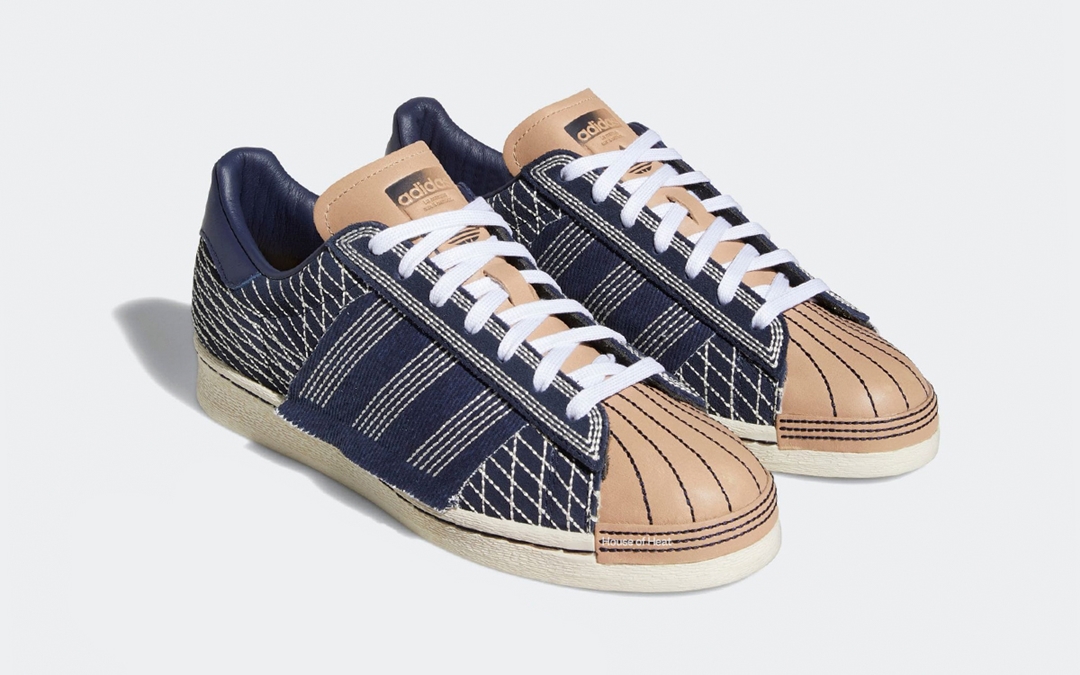 【国内 2/17 発売】adidas Originals SUPERSTAR 82 “Sashiko” (アディダス オリジナルス スーパースター 82 “刺し子/サシコ”) [GW3204]