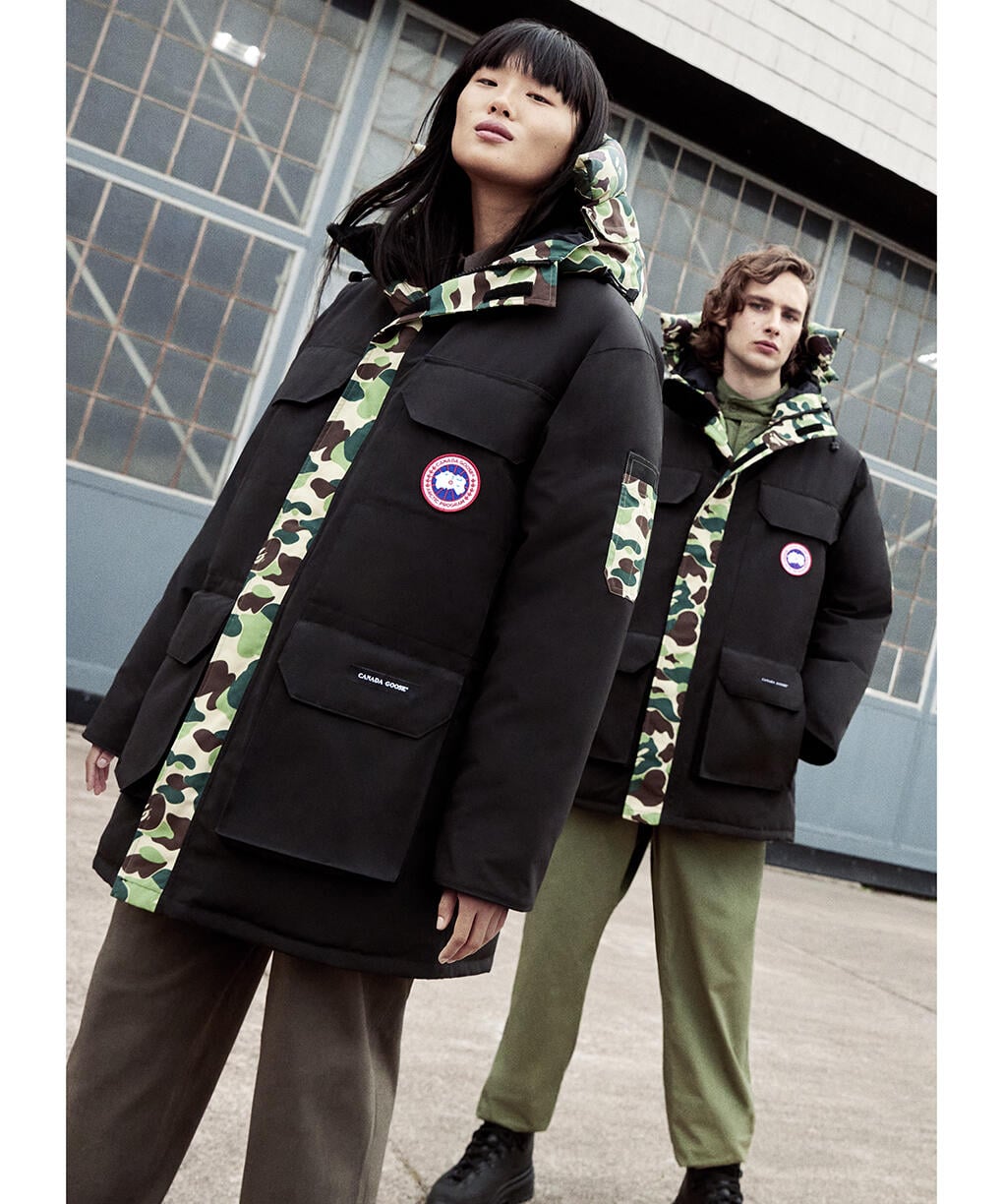 【12/4 発売】A BATHING APE x CANADA GOOSE x CONCEPTS コラボレーション (ア ベイシング エイプ カナダグース コンセプツ)