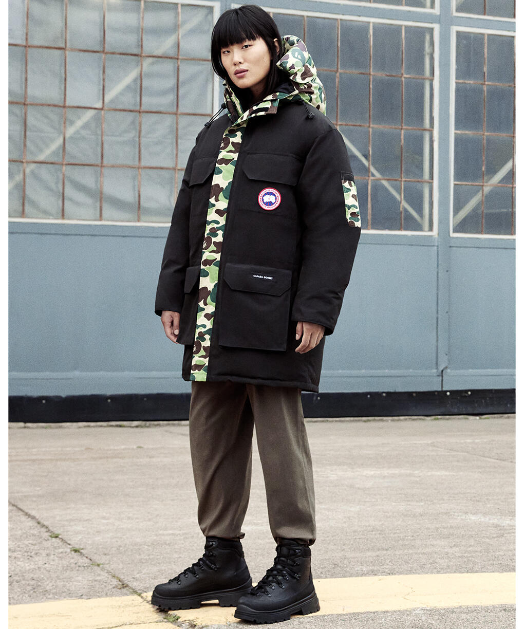 【12/4 発売】A BATHING APE x CANADA GOOSE x CONCEPTS コラボレーション (ア ベイシング エイプ カナダグース コンセプツ)