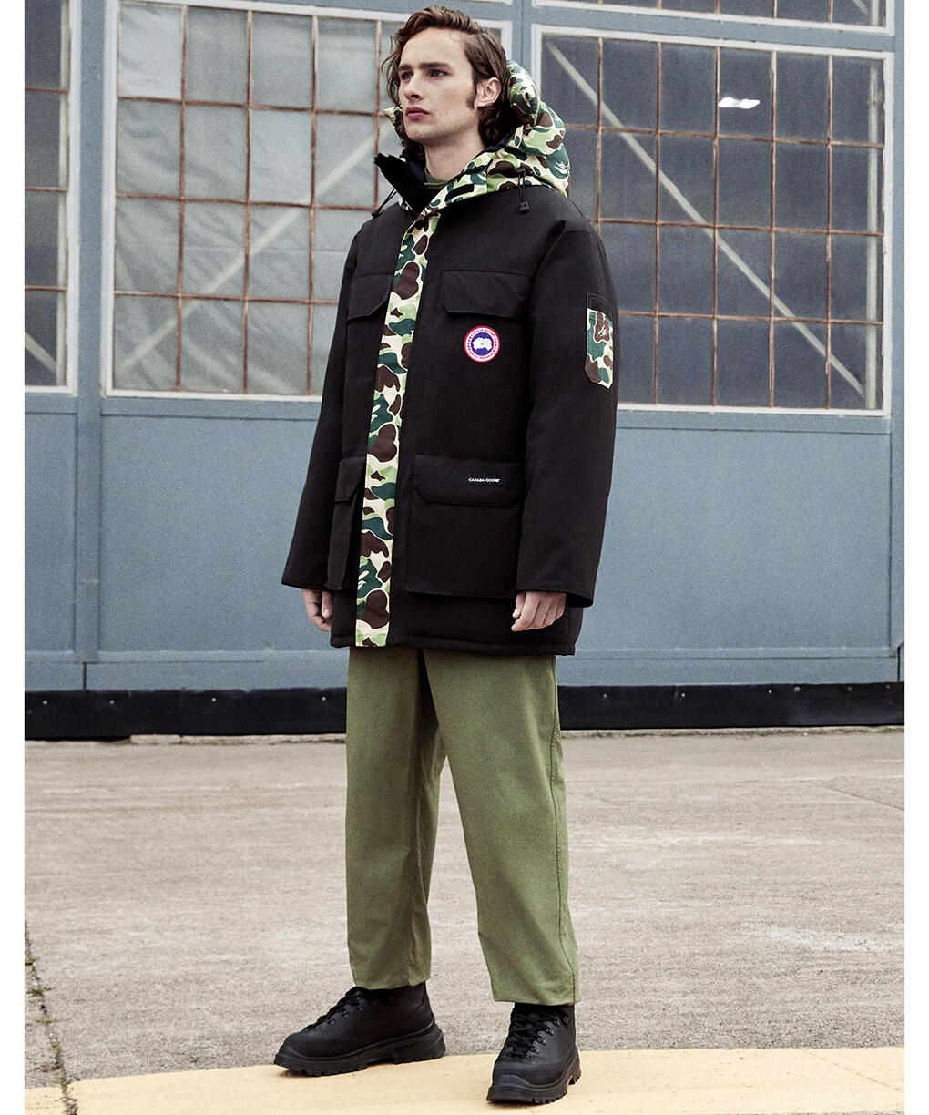 【12/4 発売】A BATHING APE x CANADA GOOSE x CONCEPTS コラボレーション (ア ベイシング エイプ カナダグース コンセプツ)