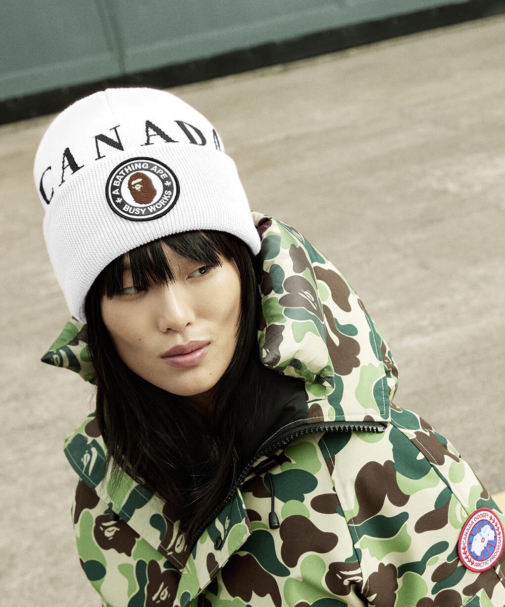 【12/4 発売】A BATHING APE x CANADA GOOSE x CONCEPTS コラボレーション (ア ベイシング エイプ カナダグース コンセプツ)