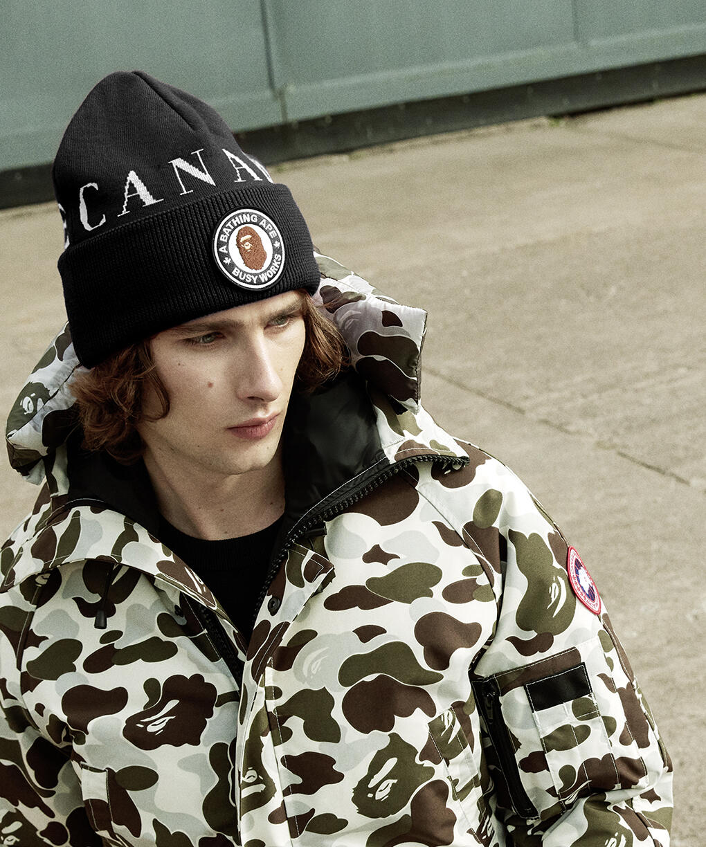 【12/4 発売】A BATHING APE x CANADA GOOSE x CONCEPTS コラボレーション (ア ベイシング エイプ カナダグース コンセプツ)