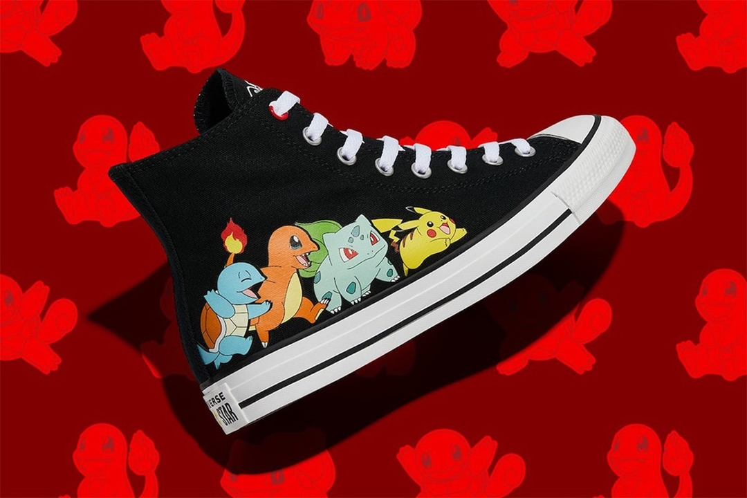 ポケモン × コンバース チャックテイラー コレクションが海外 12/10 発売 (Pokémon CONVERSE Chuck Taylor Collection)