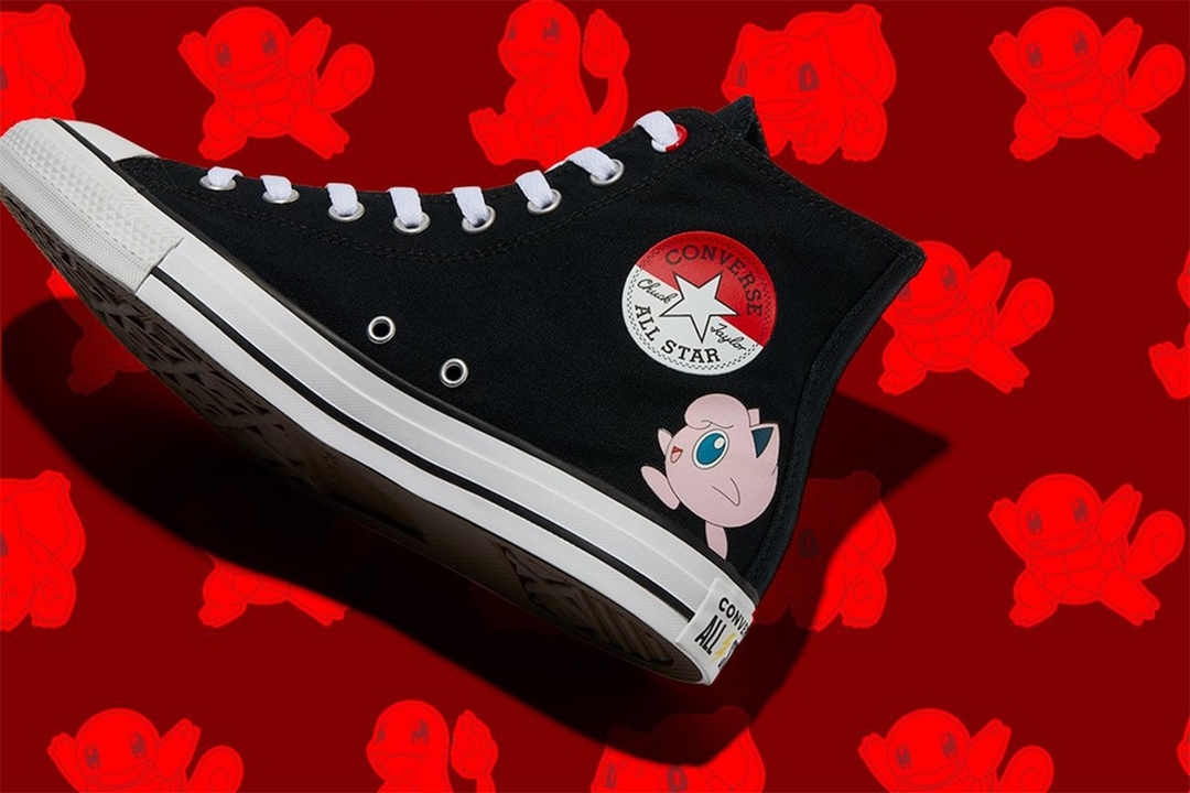 ポケモン × コンバース チャックテイラー コレクションが海外 12/10 発売 (Pokémon CONVERSE Chuck Taylor Collection)