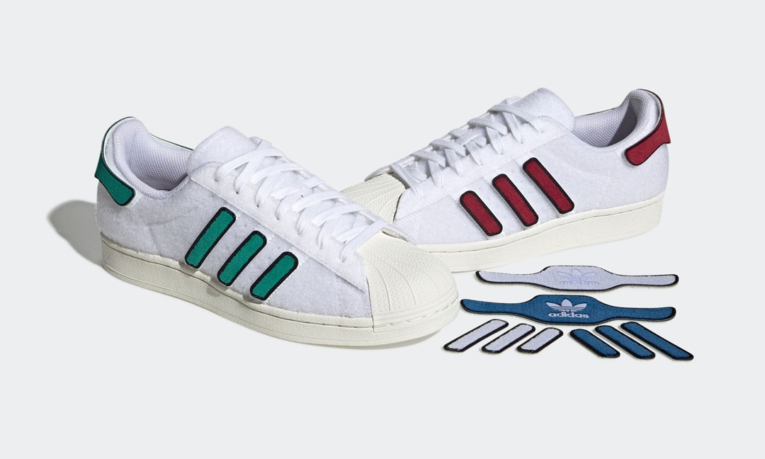 2021/22 発売予定！adidas Originals SUPERSTAR "Velcro Patch/White" (アディダス オリジナルス スーパースター "ベルクロパッチ/ホワイト") [H00193]