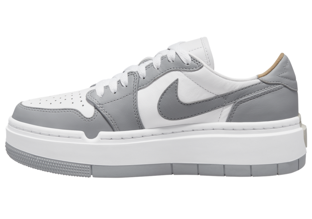 【国内 2/25 発売】ナイキ ウィメンズ エア ジョーダン 1 エレベーテッド “ホワイト/グレー” (NIKE WMNS AIR JORDAN 1 LV8D Elevated “White/Grey”) [DH7004-100]