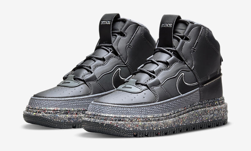 【国内 12/14 発売】ナイキ エア フォース 1 クレーター ブーツ “ダークスモークグレー” (NIKE AIR FORCE 1 CRATER BOOT “Dark Smoke Grey”) [DD0747-001]