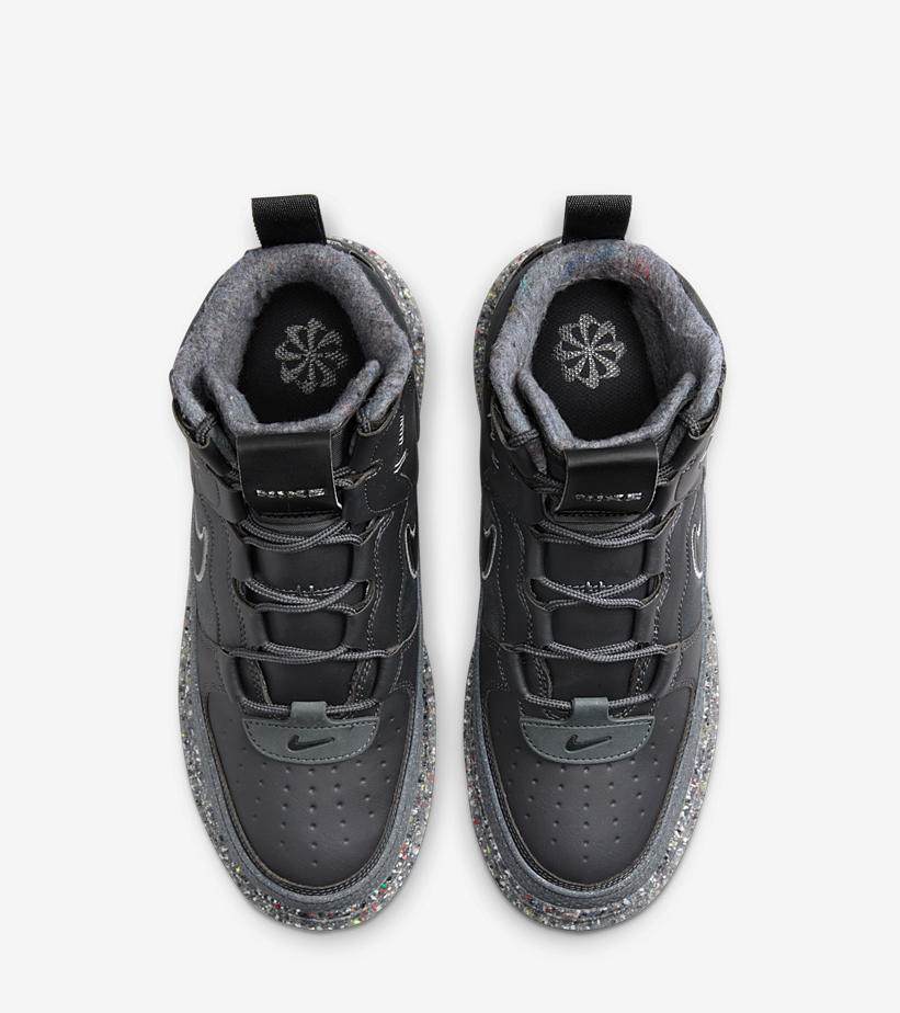 【国内 12/14 発売】ナイキ エア フォース 1 クレーター ブーツ “ダークスモークグレー” (NIKE AIR FORCE 1 CRATER BOOT “Dark Smoke Grey”) [DD0747-001]