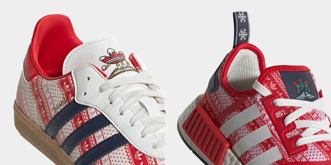 発売予定！adidas Originals SAMBA/NMD_R1 “Christmas/White” (アディダス オリジナルス サンバ/エヌエムディ “クリスマス/ホワイト”) [GZ4711/GZ4712]│Fullress | スニーカー発売日 抽選情報 ニュースを掲載！ナイキ ジョーダン ダンク シュプリーム SUPREME ...