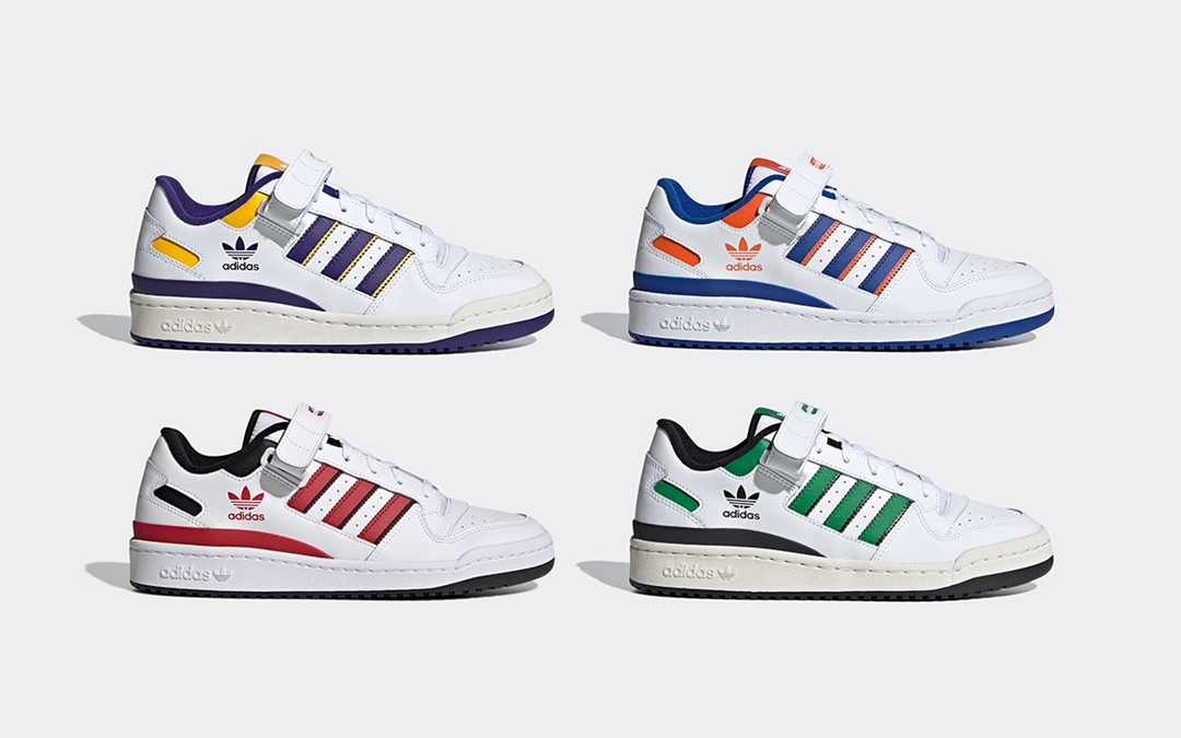 2021/22年 発売予定！adidas Originals FORUM LOW “Hoops Pack” (アディダス オリジナルス フォーラム ロー “フープスパック”) [GZ1838/GZ1839/GZ7180/GZ7181]