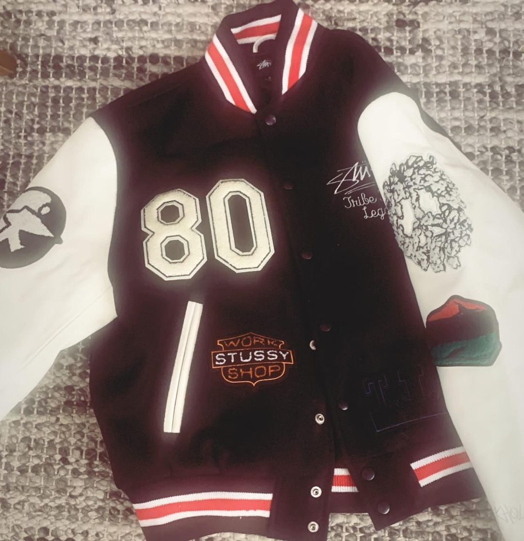 12/3 発売！DENIM TEARS x STUSSY Leather Varsity Jacket (デニムティアーズ ステューシー レザー バーシティ ジャケット)