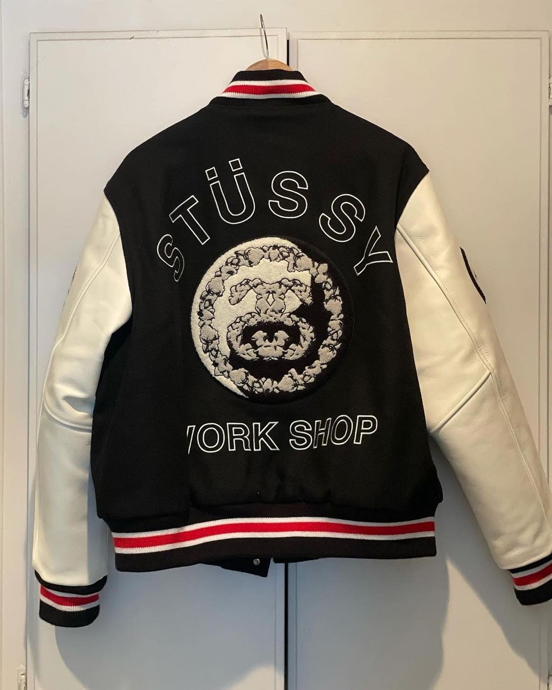 12/3 発売！DENIM TEARS x STUSSY Leather Varsity Jacket (デニムティアーズ ステューシー レザー バーシティ ジャケット)