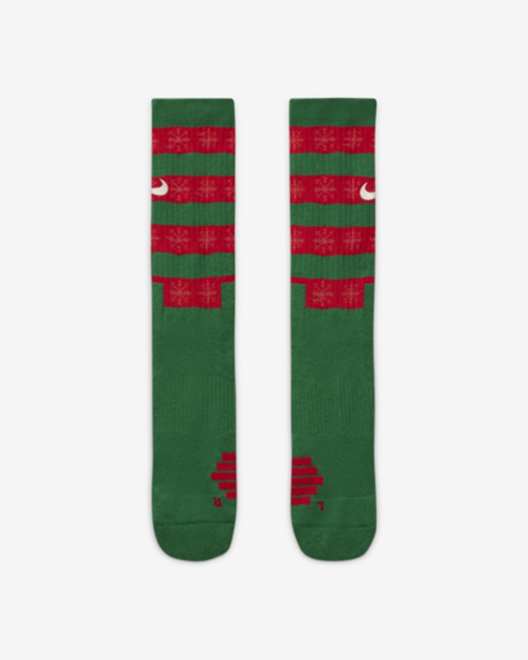 ナイキ からラッピングペーパーとユニークなクリスマスセーターをイメージした「エリート クリスマス クルー ソックス」が発売 (Nike Elite Xmas Basketball Crew Socks) [DA5097-312/DA5097-657]