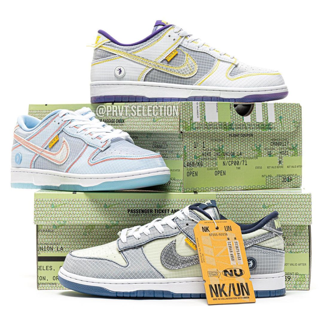 【国内 4/1 発売】UNION × NIKE DUNK LOW (ユニオン ナイキ ダンク ロー) [DJ9649-400/DJ9649-401/DJ9649-500]