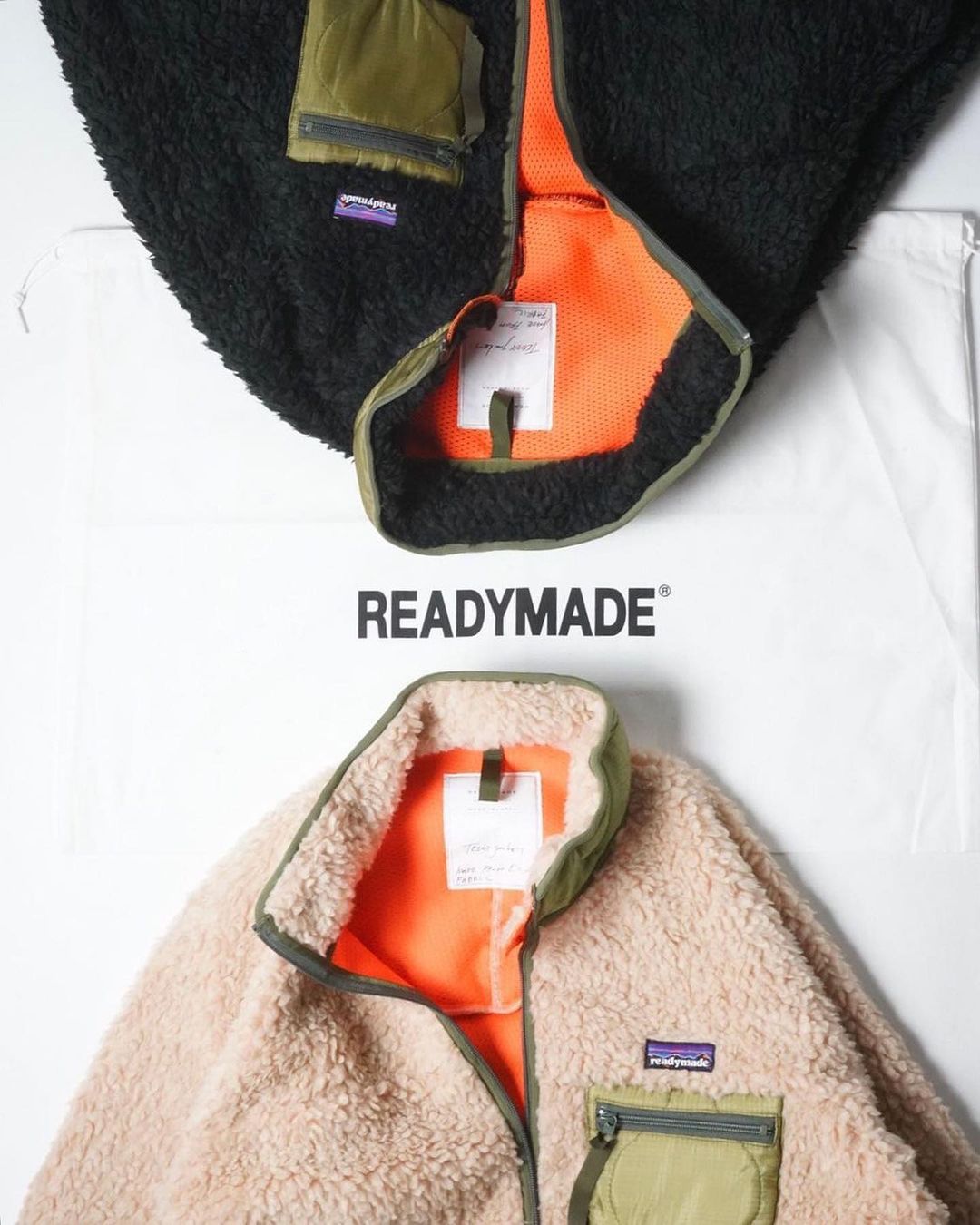 READYMADE から有名アウトドアブランドをオマージュしたようなデザインの「TEDDY JACKET/テディージャケット」が発売 (レディメイド)