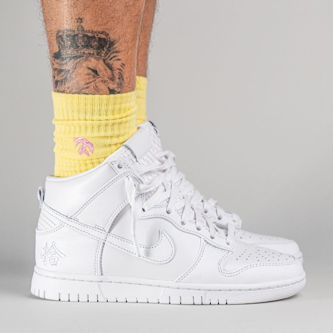 海外 3/31 発売予定！ナイキ ダンク ハイ レトロ プレミアム GCEL “拾/ホワイト” (NIKE DUNK HIGH RETRO PREMIUM GCEL “White”) [DO2321-111]