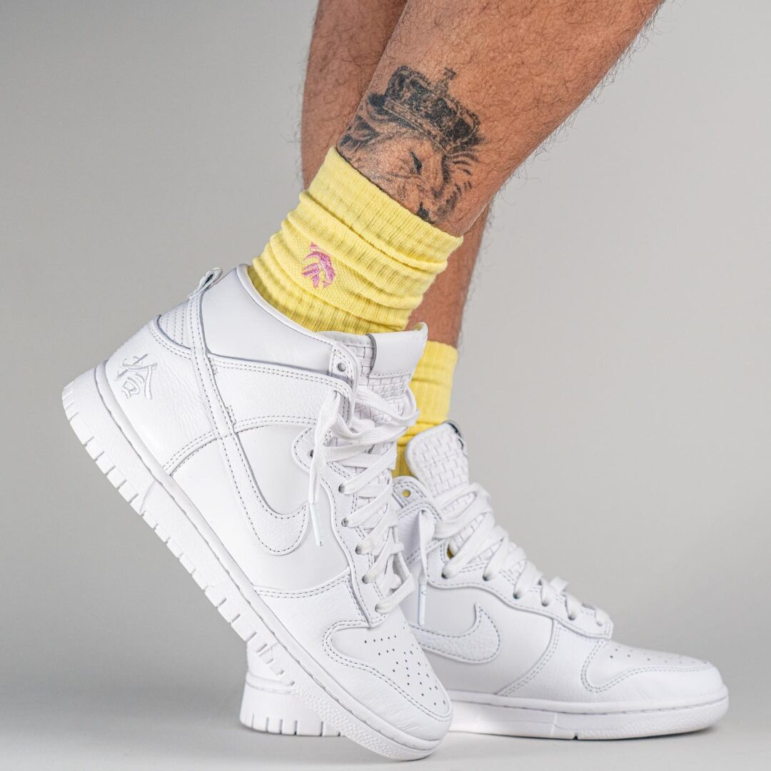 海外 3/31 発売予定！ナイキ ダンク ハイ レトロ プレミアム GCEL “拾/ホワイト” (NIKE DUNK HIGH RETRO PREMIUM GCEL “White”) [DO2321-111]